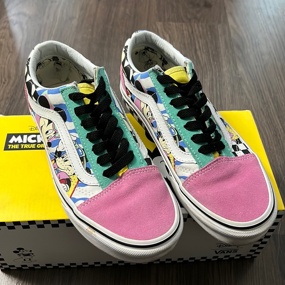 Disney 80s Mickey old skool vans
